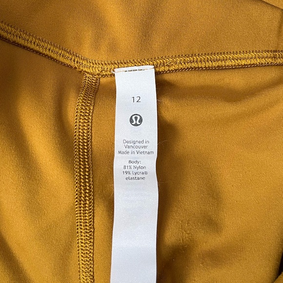 lululemon athletica Align High Rise in Gold Spice 25” - Picture 10 of 11